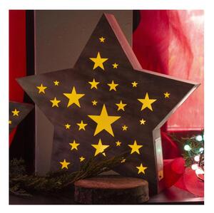 LED Božićna dekoracija LED/2xAAA zvijezda