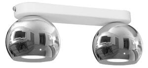 Reflektorska svjetiljka GALAXY 2xGU10/8W/230V bijela/sjajni krom