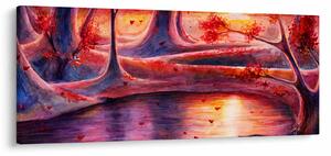 Slika čarobne šume (120x50 cm)