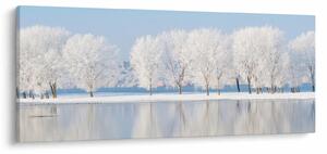 Slika zimskog krajolika (120x50 cm)