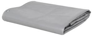 Cerada 650 g/m² 1 5 x 6 m siva - Siva 1 5 x 6 m with eyelets