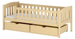 Zondo Dječji krevet 90 x 190 cm Gussie (s podnicom i prostorom za odlaganje) (borovina). 1012844