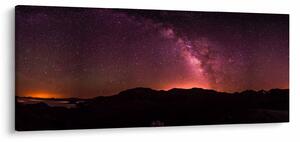 Slika ružičastog mliječnog puta (120x50 cm)