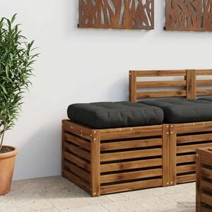 Jastučić za sjedalo od 1 dijela VIANEN 100% poliester Crna - Crna 50 x 50 x 12 cm 1