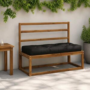 Jastučić za palete VIANEN 100% poliester Crna 120 x 50 x 12 cm - Crna 120 x 50 x 12 cm