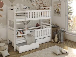 Zondo Dječji krevet 80 x 190 cm Mao (s podnicom i prostorom za odlaganje) (bijela). 1013389