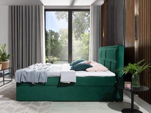 Zondo Bračni krevet Boxspring 180 cm Menera (zelena). 1025425