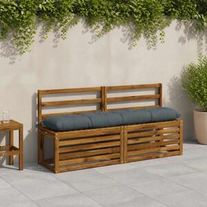 Jastučić za klupu VIANEN 100% poliester Plava 140 x 30 x 12 cm - Plava 140 x 30 x 12 cm