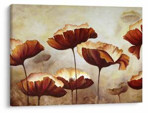 Slika crvenog cvijeća (70x50 cm)