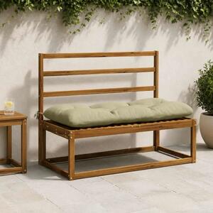 Jastučić za klupu VIANEN 100% poliester Svijetlo zelena - Svijetlo zelena 110 x 50 x 12 cm