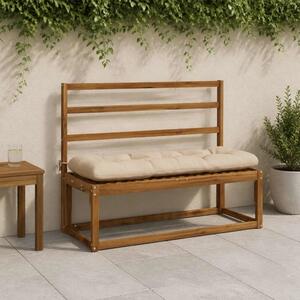 Jastučići za klupe VIANEN 2 kom. 100% poliester Krem - Krem 100 x 40 x 12 cm