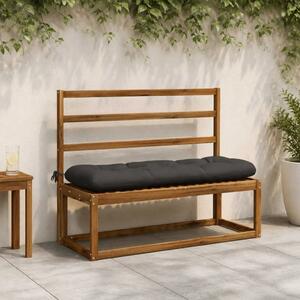 Jastučići za klupe VIANEN 2 kom. 100% poliester Antracit - Antracit 120 x 40 x 12 cm
