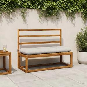 Jastučići za klupe VIANEN 2 kom. 100% poliester Bijela - Bijela 100 x 40 x 12 cm
