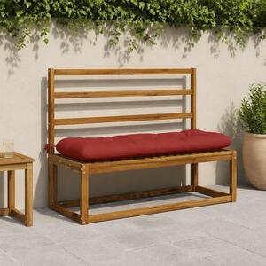 Jastučići za klupe VIANEN 2 kom. 100% poliester Crvena - Crvena 110 x 40 x 12 cm