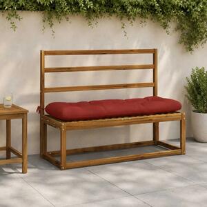 Jastučić za klupu VIANEN 100% poliester Crvena 100 x 40 x 12 cm - Crvena 100 x 40 x 12 cm