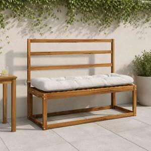 Jastučić za klupu VIANEN 100% poliester Bijela 110 x 40 x 12 cm - Bijela 110 x 40 x 12 cm