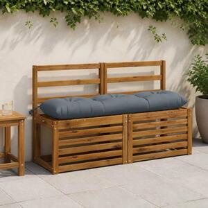 Jastučići za klupe VIANEN 2 kom. 100% poliester Plava - Plava 110 x 30 x 12 cm
