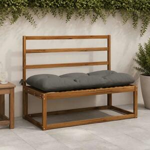 Jastučić za klupu VIANEN 100% poliester Siva 100 x 50 x 12 cm - Siva 100 x 50 x 12 cm