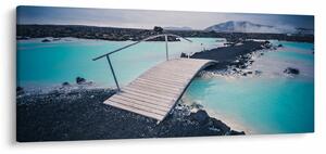 Slika drvenog mosta (120x50 cm)