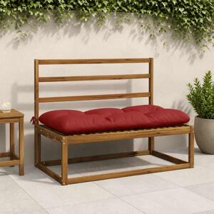 Jastučić za klupu VIANEN 100% poliester Crvena 110 x 60 x 12 cm - Crvena 110 x 60 x 12 cm