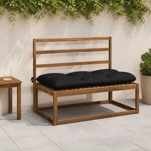 Jastučići za klupe VIANEN 2 kom. 100% poliester Crna - Crna 100 x 60 x 12 cm
