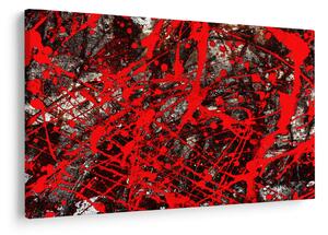 Slika - Ekspresivna apstrakcija (90x60 cm)