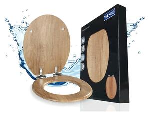 WC daska s automatskim zatvaranjem 37 x 43 cm Oak – Wenko