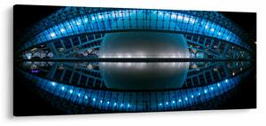 Slika nogometnog stadiona (120x50 cm)