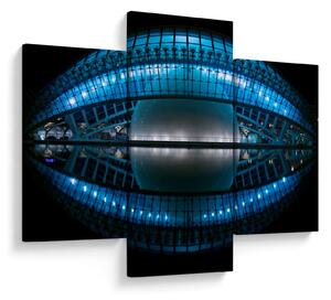 Slika nogometnog stadiona (90x60 cm)
