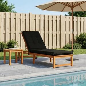 Jastučić za ležaljku GEMERT 100% poliester Crna 190 x 50 x 9 cm - Crna 190 x 50 x 9 cm Poliester