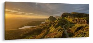 Slika planinskog lanca (120x50 cm)
