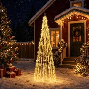 Svjetla za božićno drvce s 10 LED dioda 1550 LED lampica - 300 cm
