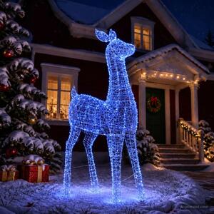 Božićna LED figura soba LOVIISA 900 LED lampica Plava - Plava
