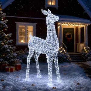 Božićna LED figura soba LOVIISA 900 LED lampica Hladno bijela - Hladna bijela