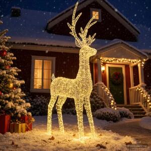 Božićna LED figura soba 1000 LED lampica Topla bijela - Topla bijela