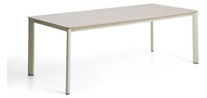 Vrtni stol s kamenom pločom stola 100x220 cm Anafi – Kave Home