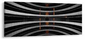 Apstraktna slika - zgrada (120x50 cm)