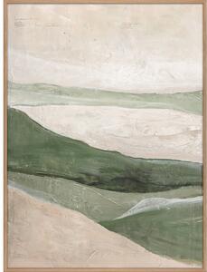 Ručno oslikana slika 90x120 cm Green Field – Malerifabrikken