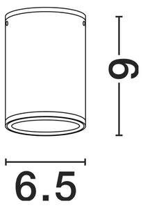 LUMINA STROPNA LAMPA LED 3000K 509lm IP65 BIJELA NL9030843
