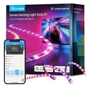 Govee - Dreamview G1 Smart LED RGBIC pozadinsko osvjetljenje monitora 27-34" Wi-Fi