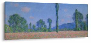Slika - Claude Monet, Poppy Field (Giverny), reprodukcije (120x50 cm)