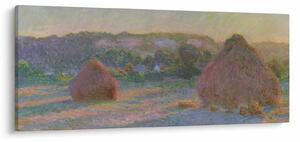 Slika - Claude Monet, Stacks of Wheat (End of Summer) , reprodukcije (120x50 cm)