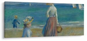 Slika - Auguste Renoir, Figures on the Beach, reprodukcije (120x50 cm)