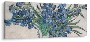 Slika - Vincent van Gogh, Irises, reprodukcije (120x50 cm)