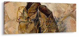 Slika - Vincent van Gogh, Shoes, reprodukcije (120x50 cm)