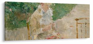 Slika - Berthe Morisot, Young Woman Knitting, reprodukcije (120x50 cm)