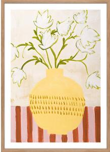 Slika 52x72 cm Yellow Vase – Malerifabrikken