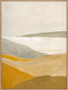 Ručno oslikana slika 90x120 cm Yellow Field – Malerifabrikken