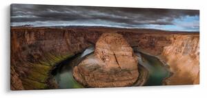 Slika jezera u litici (120x50 cm)