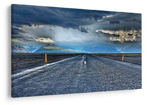 Slika ceste u oluji (90x60 cm)